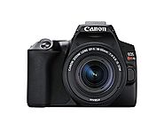 Canon EOS REBEL SL3 Digital SLR Camera with EF-S 18-55mm Lens kit, Built-in Wi-Fi, Dual Pixel CMOS AF and 3.0 Inch Va...