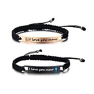Ubuy Bangladesh Online Shopping For Couple Bracelets in Affordable Prices.