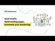 GetResponse - send emails, build landing pages, automate your marketing