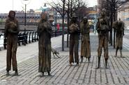 Irish Famine Monument | Famine Statues Dublin | Famine Ireland | Anchor House Dublin
