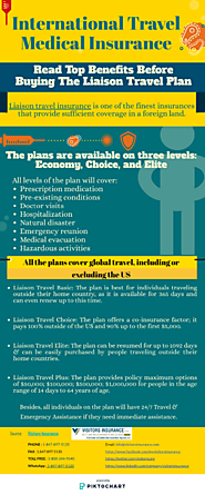 Liaison International Travel Medical Insurance Plan Benefits