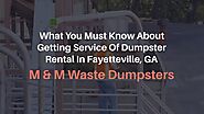 Tips To Choose Affordable Dumpster Rental In Fayetteville