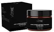 Votre Acne Clearing Over Night Aqua Rich Sleeping Mask, Oil Control