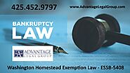 Washington Homestead Exemption Law - Bellevue Bankruptcy Attorney Seattle Bankruptcy Lawyer