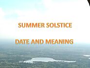 When is Summer Solstice 2020 – Date and Timings