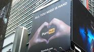 Pornhub Erects Huge Billboard in Times Square After Long Search for a Great Non-Pornographic Ad