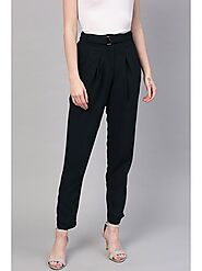 Women Formal Pants- Buy Formal Women Pants Online In India At Runwayin