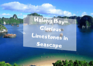Worth Visiting Place Halong Bay- Glorious Limestones In Seascape