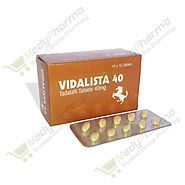 Vidalista 40 Mg Tablet | Free Shipping + Up to 50% OFF