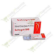 Buy Suhagra 100 MG Tablet | Uses | Dosage | Side Effects | Price