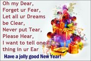 New year wishes 2015