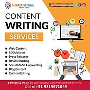 Best Content Writing Company in India