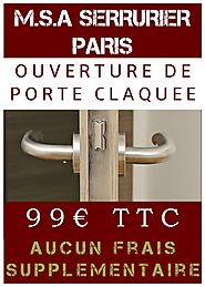 Serrurier Paris Pas Cher - Dépannage Pas Cher 78€ TTC