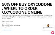 painmedsstore coupon | 50% off Buy oxycodone , where to o... | Couponler