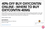 painmedsstore coupon | 40% off Buy oxycontin online - Whe... | Couponler