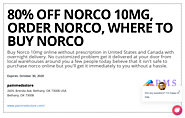 painmedsstore coupon | 80% off Norco 10mg, Order Norco, W... | Couponler