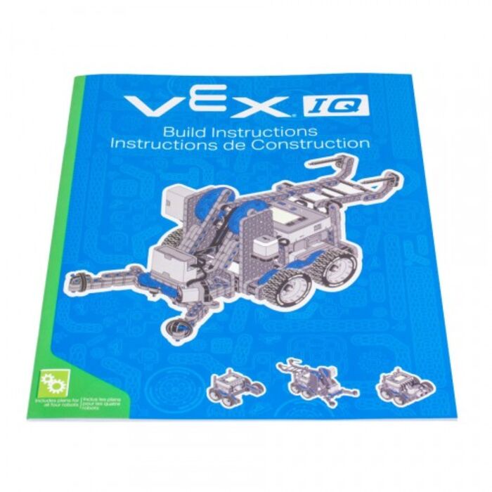 Clawbot Vex Robotics IQ Build Instructions A Listly List