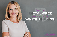 Achieve a whiter smile with White Fillings.