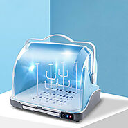 Baby Milk Bottle Disinfection Sterilizers Ultraviolet Disinfection Cabinet Dry Heat Sterilizer Box Health Care from H...