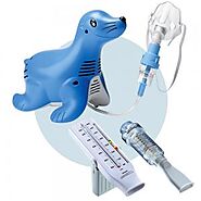 Набор из детского небулайзера пикфлоуметра и дыхательного тренажера на вдох () купить в Интернет-магазине Philips