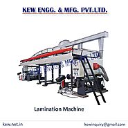 Manufacturer of Roll To Roll Lamination Machines Online at Best Price