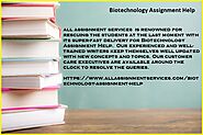 Get Biotechnology Assignment Help by Australian Expert writer