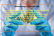 Biotechnology Assignment Help | Allassignmentservices.com
