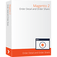 Magento 2 Order Share & Order Details Extension