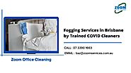 Fogging Services in Brisbane by Trained COVID Cleaners