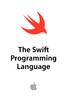 The Swift Programming Language by Apple Inc. iBook Free