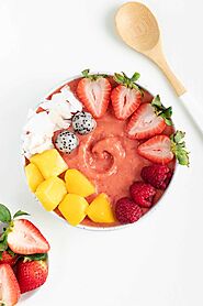 Strawberry Mango Smoothie Bowl