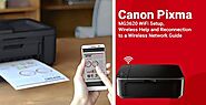 Canon Pixma MG3620 WiFi Setup, Wireless Help and Reconnection to a Wireless Network Guide