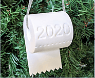 2020 Toilet Paper Roll Tree Ornament