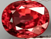 1.02Ct Pinkish Red Natural Zircon Eye Clean from Tanzania