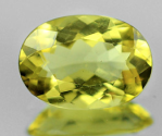 1.15 Ct. Oval Cut Natural Yellow Beryl Heliodor