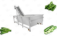 Industrial Cucumber Washing Machine - Commercial Cucumber Washer