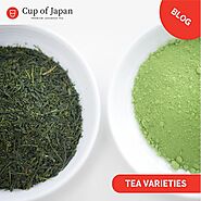 Varieties of Teas – cupofjapan