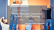 House Painting Contractors Sydney - Opal Painting | Tel: 0414 424 473