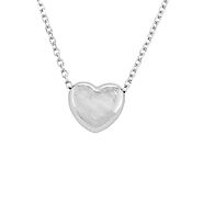 Buy PD Collection Sterling Silver Heart Necklace