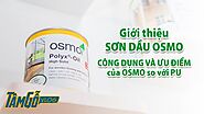 Giới thiệu sơn dầu OSMO - Công dụng và ưu điểm của OSMO so với sơn PU | Tâm Gỗ Vlog