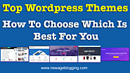 Top WordPress Themes - How To Choose Which Is Best For You
