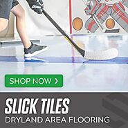 Slick Tiles | Ice Hockey Floor Tiles | Dryland Tiles