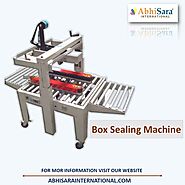 Manufacturer of Semi-Automatic Carton Sealing Machine