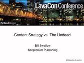 Content strategy vs. The Undead