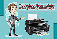 Epson Printer Printing Blank Pages- Fix in Simple Steps | Wearable World