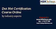 Dot Net Training Online With Certification