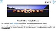 Your Guide to Study in France