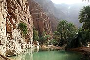 Wadi Shab Emerald Water