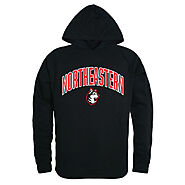 Northeastern University Huskies Campus Hoodie Sweatshirt Black – Campus-Wardrobe