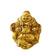 Laughing Brass Buddha